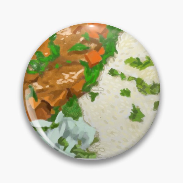 Item preview, Curry with Rice and Parsley designed and sold by BunnyBizarre.