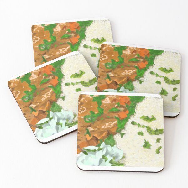 Item preview, Curry with Rice and Parsley designed and sold by BunnyBizarre.