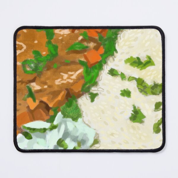 Item preview, Curry with Rice and Parsley designed and sold by BunnyBizarre.