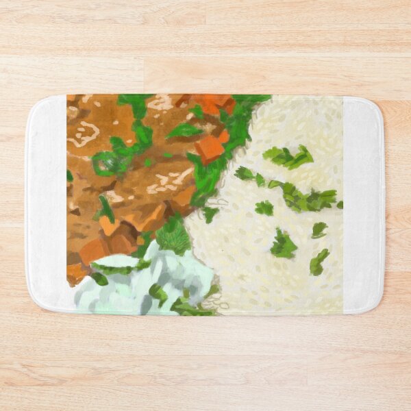 Item preview, Curry with Rice and Parsley designed and sold by BunnyBizarre.