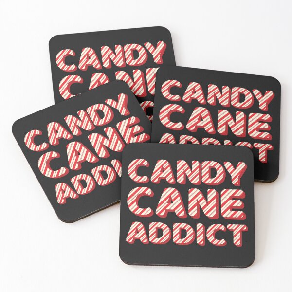 Item preview, Candy Cane Addict - Funny Holiday Christmas Print designed and sold by Vibbin4Life33.