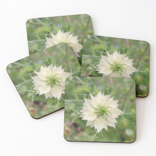 Item preview, nigella flower designed and sold by Bethan Rose Studio.