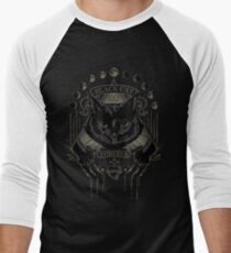 Black Cat Cult Men's Baseball ¾ T-Shirt