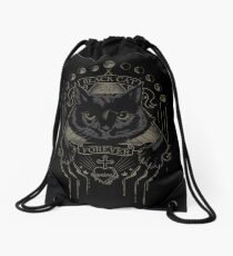 Mochila saco Black Cat Cult