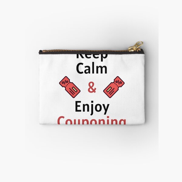 Item preview, Keep  Calm  &  Enjoy  Couponing Funny T-shirt men gift women gift designed and sold by InnovantDesigns.