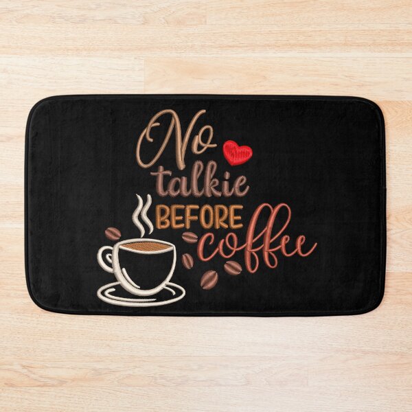 Item preview, Coffee befor talkie- funny coffee day designed and sold by Designs Of all kinds.
