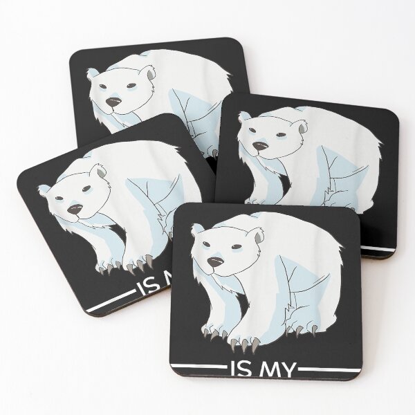 Item preview, Polar Bear Is My Spirit Animal Funny Gift Cute designed and sold by MartMcconnell.
