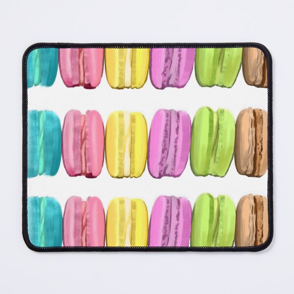 Item preview, Macaron Pattern - Delicious Cute Colorful Cookies designed and sold by BunnyBizarre.