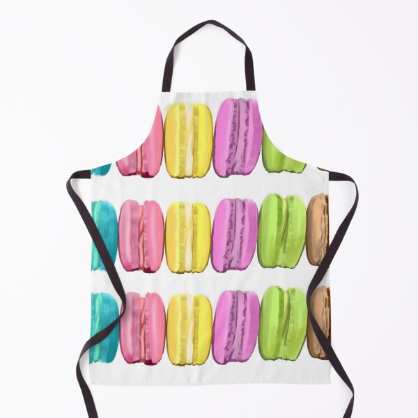 Item preview, Macaron Pattern - Delicious Cute Colorful Cookies designed and sold by BunnyBizarre.