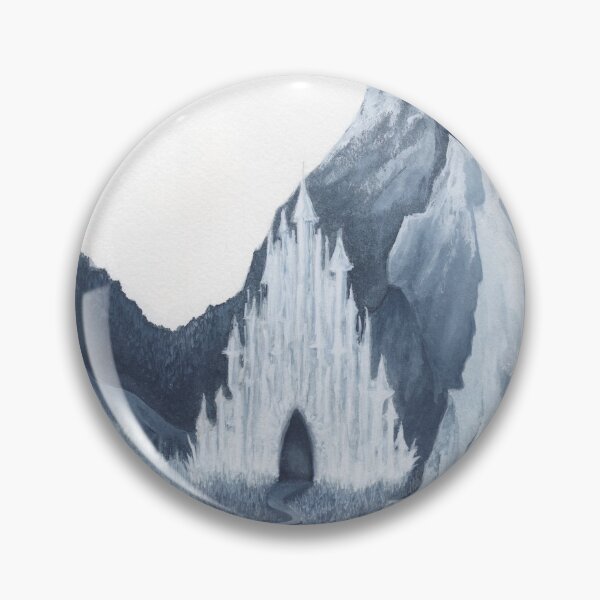 Item preview, Fantasy Ice Castle in the Mountains designed and sold by Helena Satterthwaite.