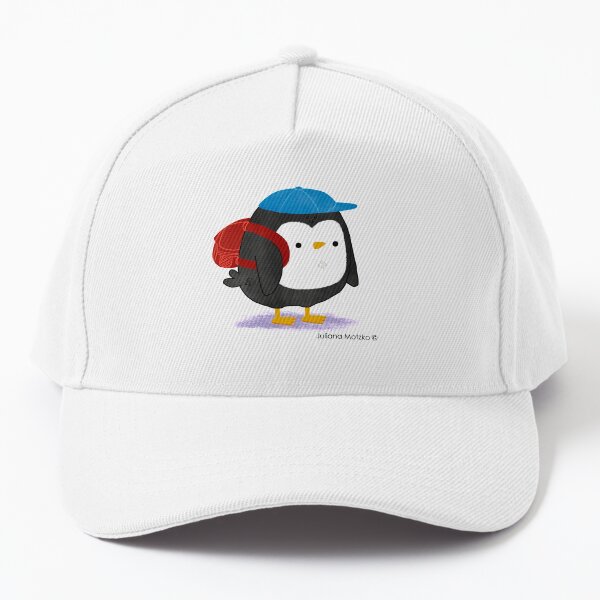 Jimmy Penguin goes to school Baseball Cap
