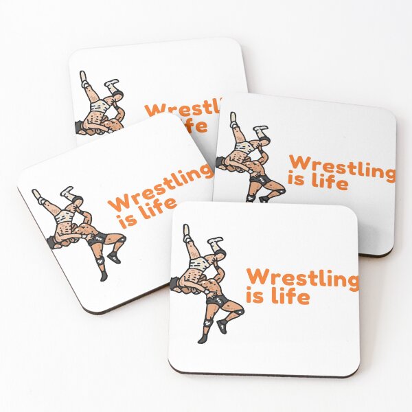 Item preview, Wrestling is life designed and sold by heatedstitches.