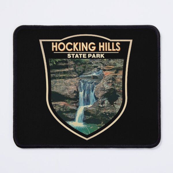 Item preview, Hocking Hills State Park Ohio Badge designed and sold by KrisSidDesigns.