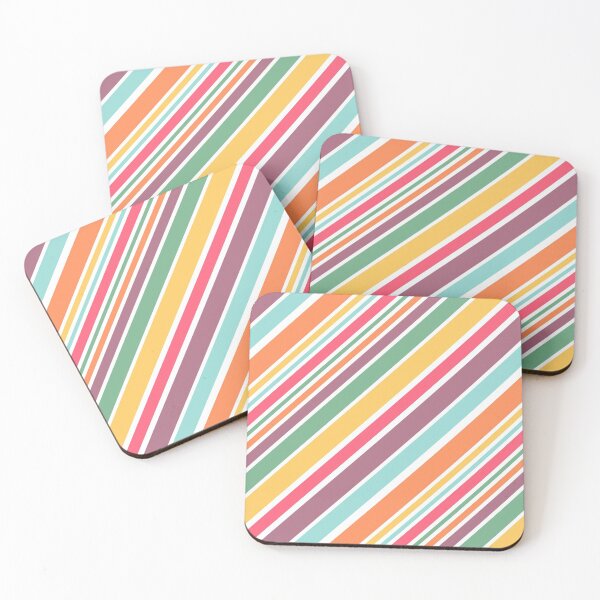 Item preview, Colorful diagonal stripes design designed and sold by BattaAnastasia.
