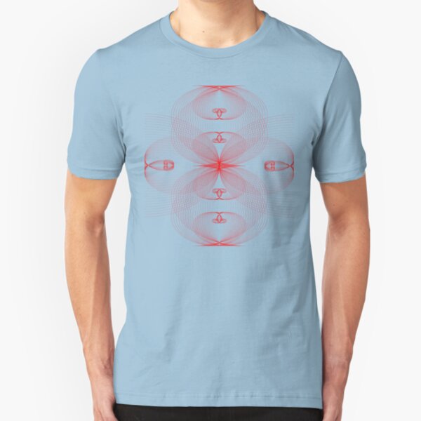 Golden Ratio Mandala Slim Fit T-Shirt