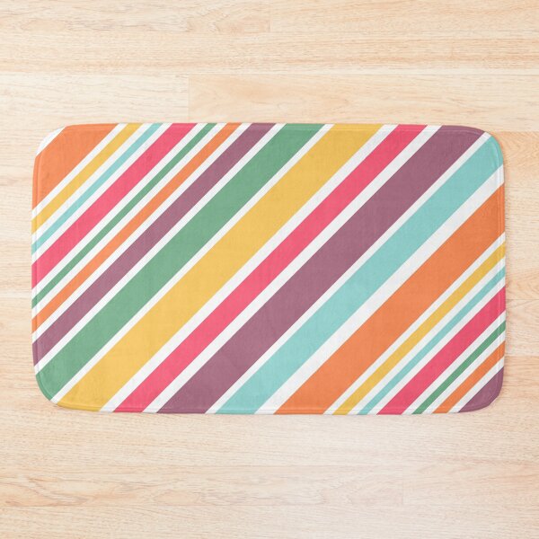 Item preview, Colorful diagonal stripes design designed and sold by BattaAnastasia.