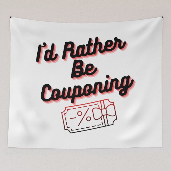 Item preview, I’d Rather Be Couponing Funny T-shirt men gift women gift designed and sold by InnovantDesigns.