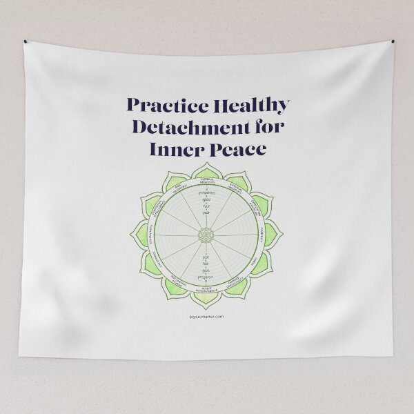 Item preview, Practice Healthy Detachment for Inner Peace designed and sold by JoyceMarter.