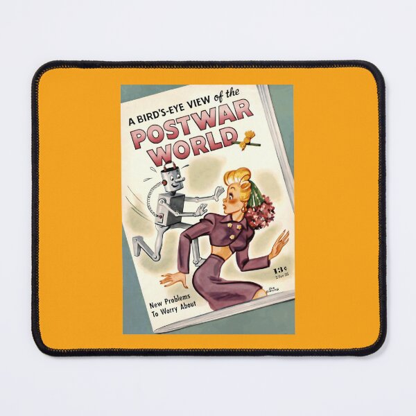 Item preview, A Bird's eye view of the Postwar World. Comic Book cover from the 1940s. designed and sold by IXXIN.