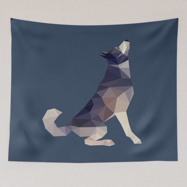 Item preview, Husky Dog Illustration designed and sold by yulia-rb.