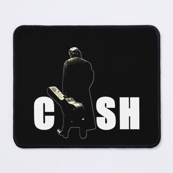 Item preview, Johnny Cash Walking with Guitar Case Design designed and sold by RaglanRose.