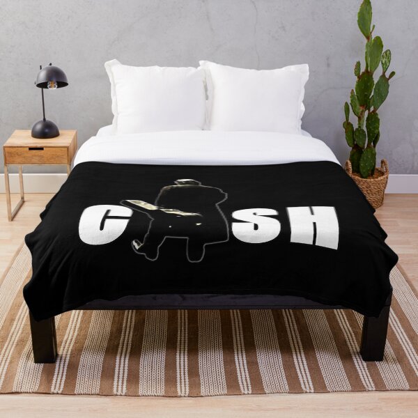 Item preview, Johnny Cash Walking with Guitar Case Design designed and sold by RaglanRose.