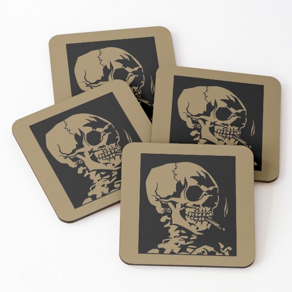 Item preview, Smoking Skull Framed Art designed and sold by VADIMproducts.