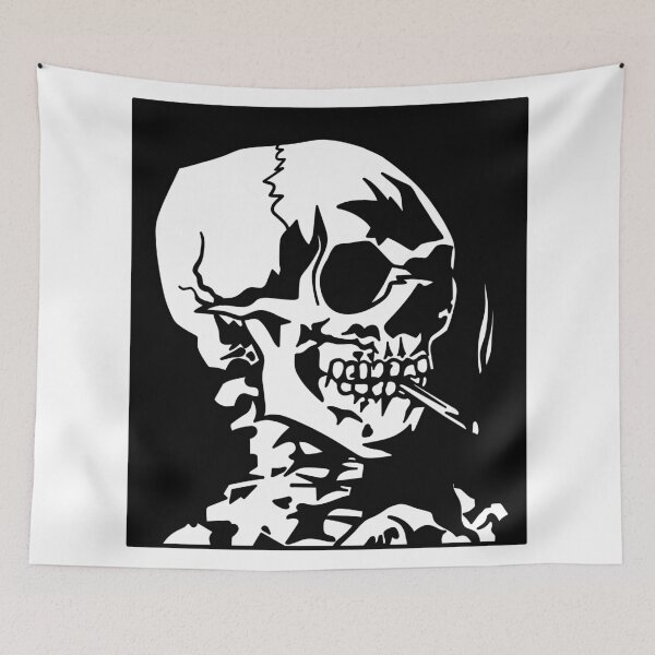 Item preview, Smoking Skull Framed Art designed and sold by VADIMproducts.