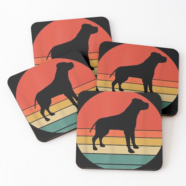 Item preview, Presa Canario Vintage Dog Retro 70s Canary Mastiff Dogs Gift designed and sold by MartMcconnell.