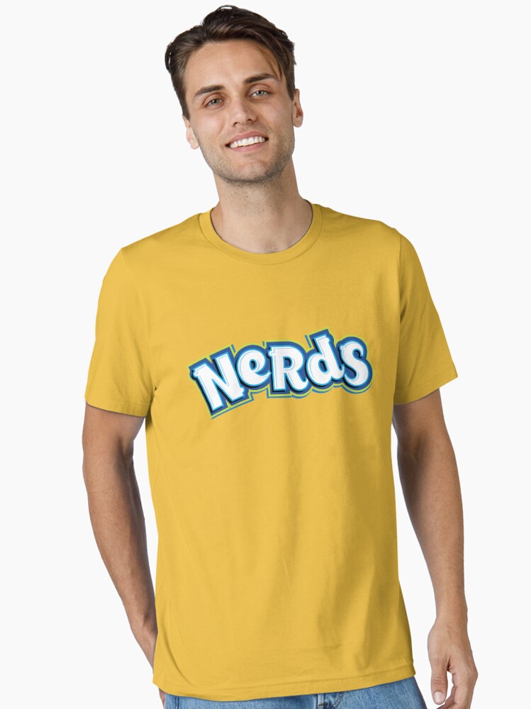 NERDS Candy Willy Wonka T Shirt Size Large Red