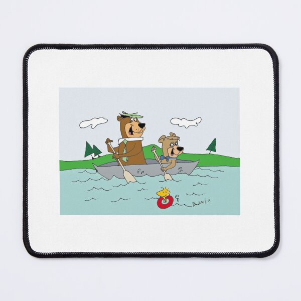 Item preview, Yogi and Boo bo canoeing  designed and sold by Cartoonist Brian.