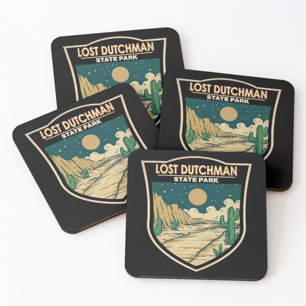 Item preview, Lost Dutchman State Park Arizona Badge designed and sold by KrisSidDesigns.