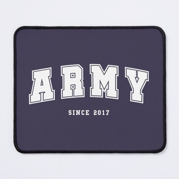 Item preview, BTS ARMY since 2017 varsity sport college designed and sold by Morcawork.