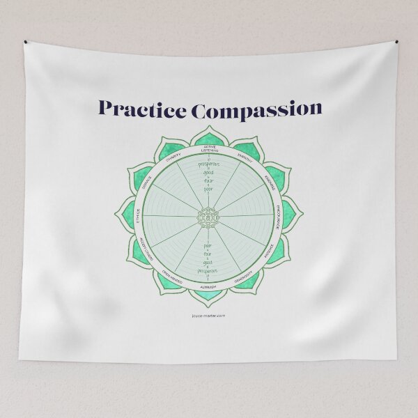 Item preview, Practice Compassion designed and sold by JoyceMarter.