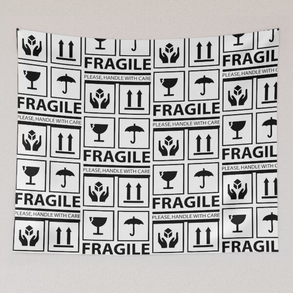 Item preview, Fragile - Please Handle With Care designed and sold by metalcharisma.