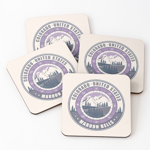 Item preview, Maroon Bells Colorado United States Vintage Hiking Design designed and sold by CynthiaGraphics.