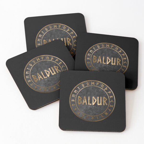 Item preview, Baldur Norse God with Viking Runes designed and sold by Agema Apparel.