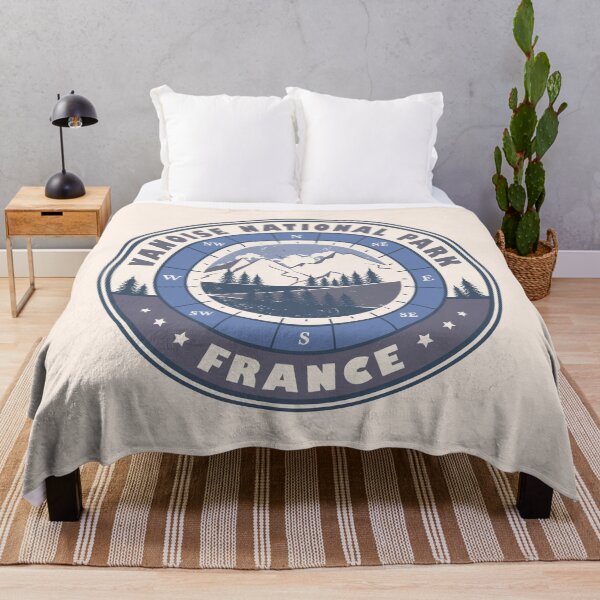 Item preview, Vanoise National Park France Vintage Hiking Design designed and sold by CynthiaGraphics.