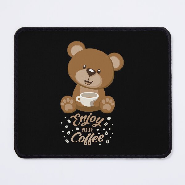 Item preview, Cute Baby Bear Enjoy Your Coffee designed and sold by Lighvision.