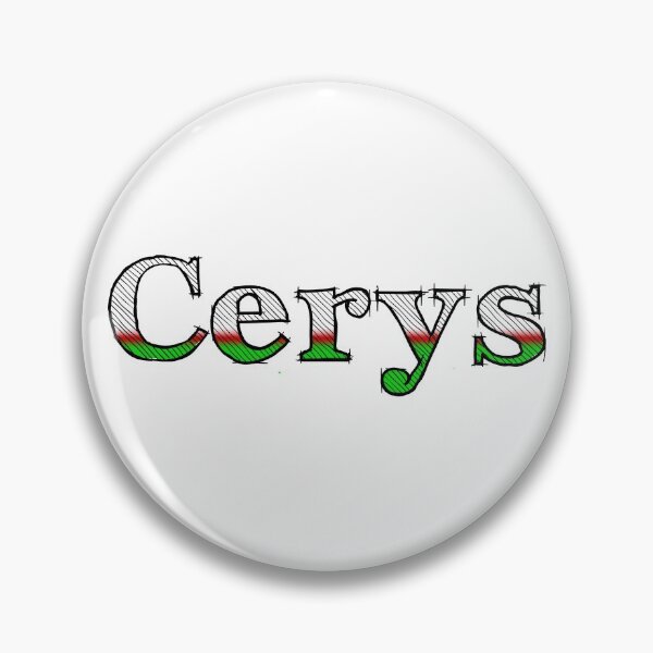 Item preview, Welsh girl's name - Cerys designed and sold by WelshStuff.