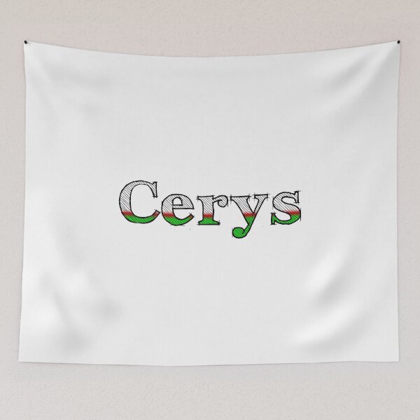 Item preview, Welsh girl's name - Cerys designed and sold by WelshStuff.