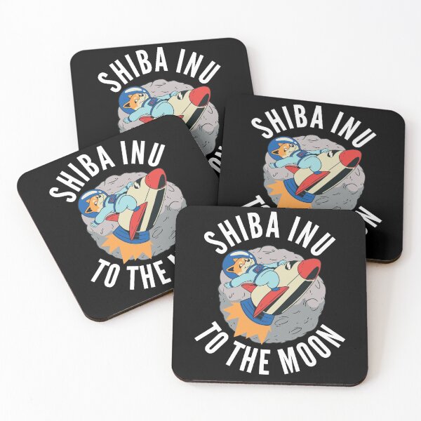 Item preview, Shiba Inu Coin To The Moon Rocket Hodl designed and sold by Club7Studios.