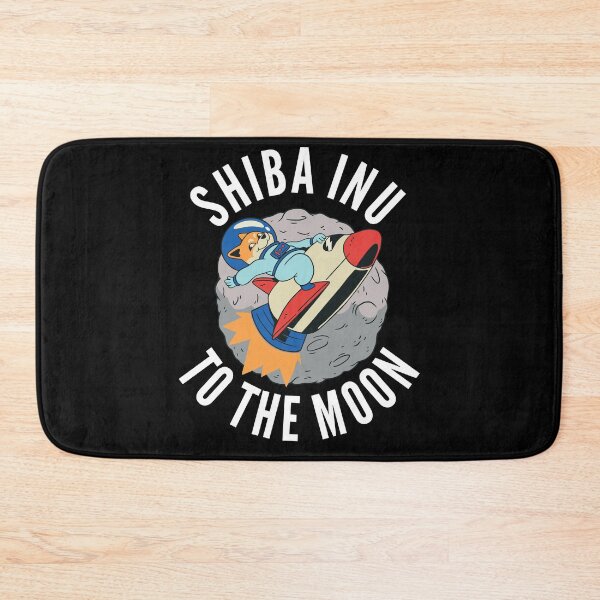 Item preview, Shiba Inu Coin To The Moon Rocket Hodl designed and sold by Club7Studios.