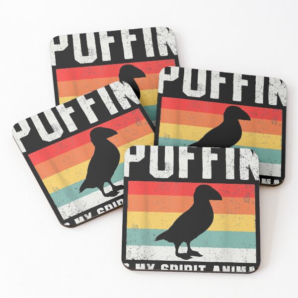 Item preview, Puffin Seabird Retro Vintage designed and sold by MartMcconnell.