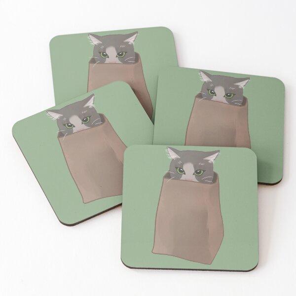Item preview, Cat in a bag - Mao designed and sold by dwotea.