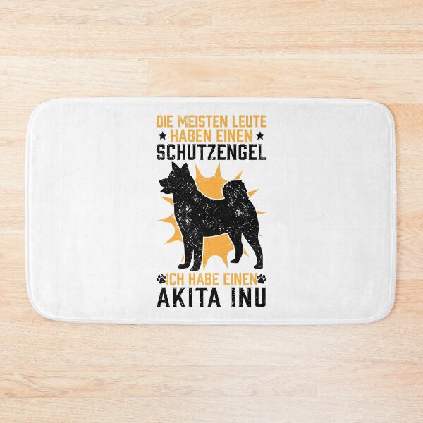 Item preview, Akita Inu Guardian Angel Japanese Dog saying designed and sold by madgrfx.