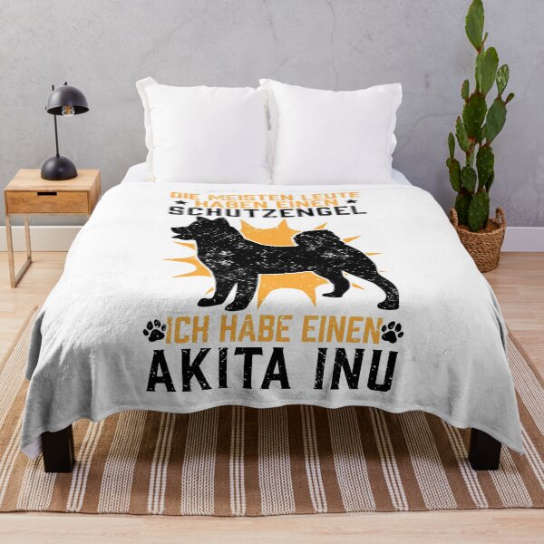 Item preview, Akita Inu Guardian Angel Japanese Dog saying designed and sold by madgrfx.