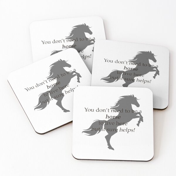Item preview, Dimension 20's The Seven "You don't need to be a horse to live here but it sure helps!" Katja Cleaver designed and sold by bonessoup.