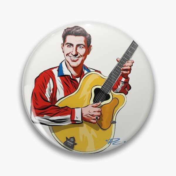 Item preview, Webb Pierce - An illustration by Paul Cemmick designed and sold by TIGERDAVER.