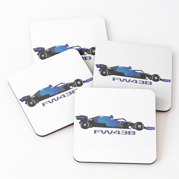 Item preview, Williams Racing F1 Team 2021 car FW43B George Russell x Nicholas Latifi designed and sold by FormulaGTee1.